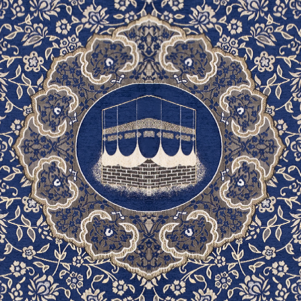 kaaba prayer mat