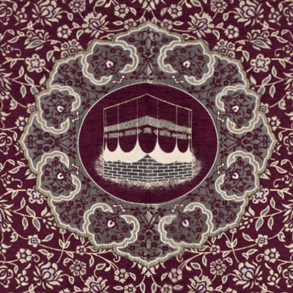 kaaba prayer mat